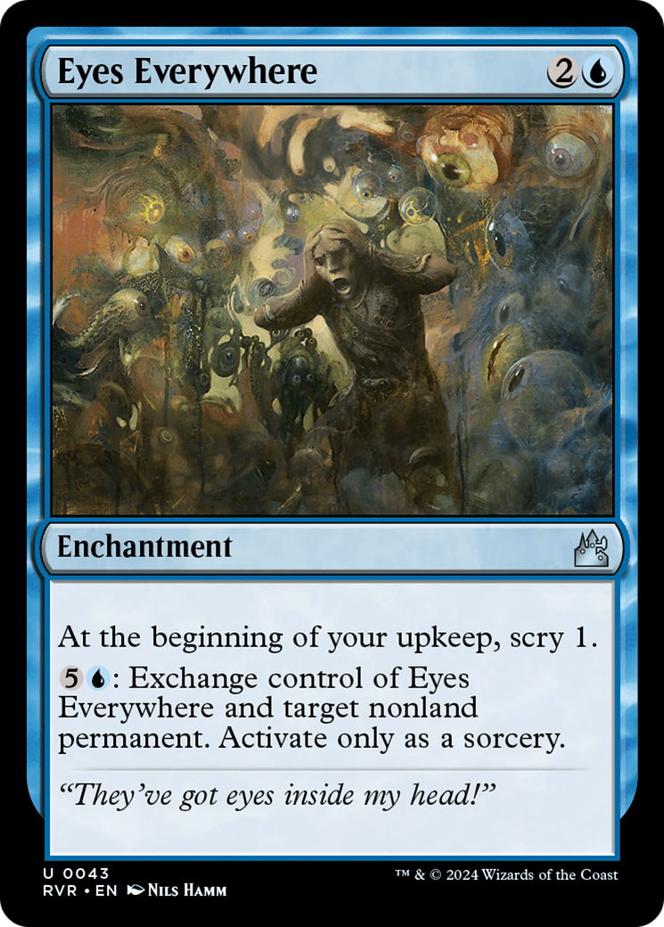 Eyes Everywhere [Ravnica Remastered] | Dragon's Lair Comics and Fantasy Houston TX