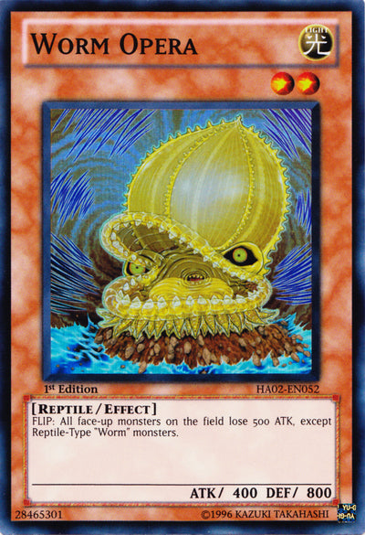 Worm Opera [HA02-EN052] Super Rare | Dragon's Lair Comics and Fantasy Houston TX