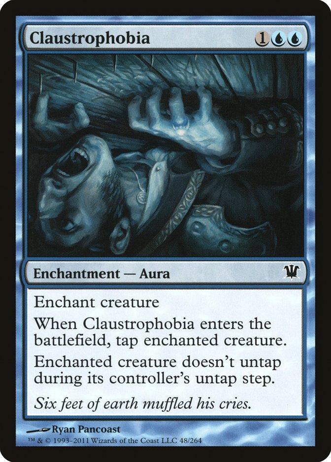 Claustrophobia [Innistrad] | Dragon's Lair Comics and Fantasy Houston TX