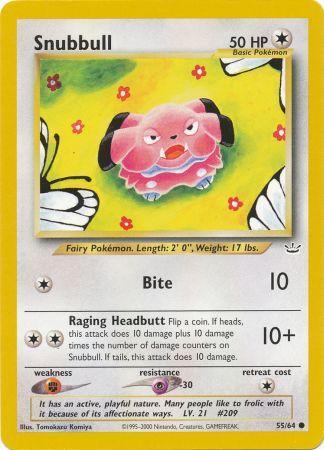 Snubbull (55/64) [Neo Revelation Unlimited] | Dragon's Lair Comics and Fantasy Houston TX