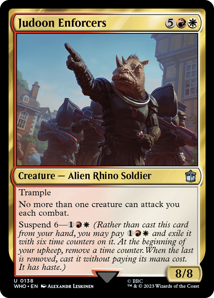 Judoon Enforcers [Doctor Who] | Dragon's Lair Comics and Fantasy Houston TX