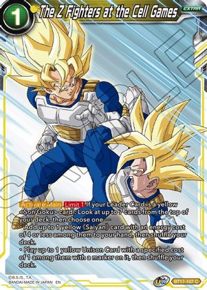 The Z Fighters at the Cell Games (BT17-107) [Ultimate Squad] | Dragon's Lair Comics and Fantasy Houston TX