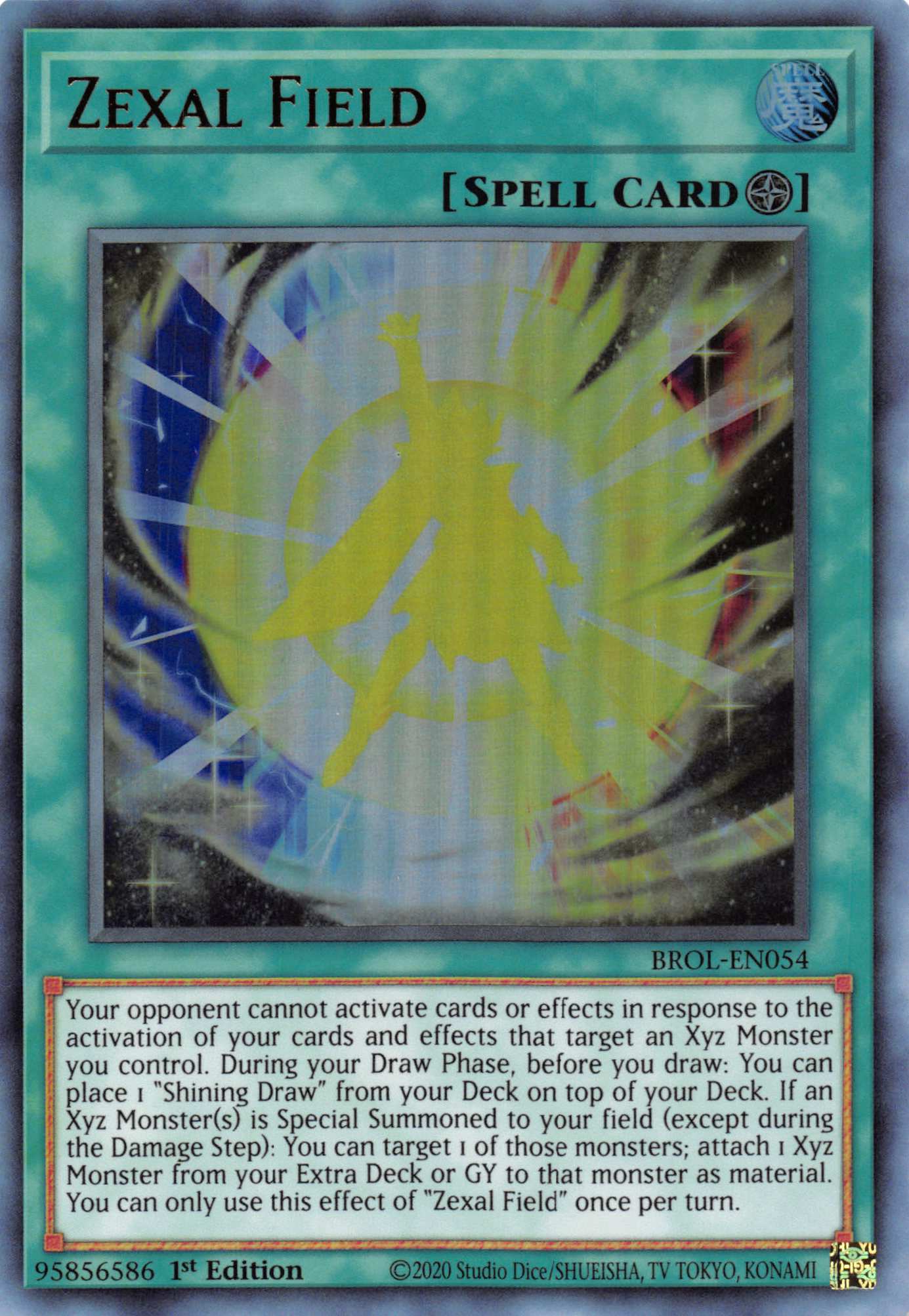 Zexal Field [BROL-EN054] Ultra Rare | Dragon's Lair Comics and Fantasy Houston TX