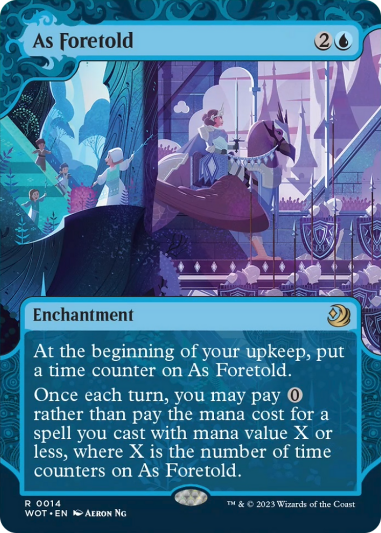 As Foretold [Wilds of Eldraine: Enchanting Tales] | Dragon's Lair Comics and Fantasy Houston TX