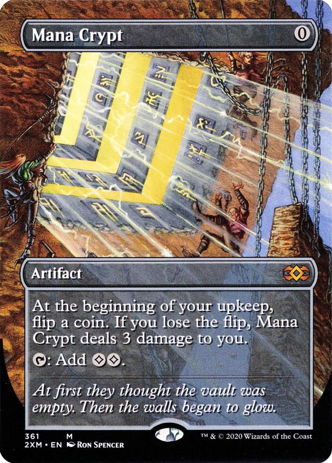 Mana Crypt (Toppers) [Double Masters] | Dragon's Lair Comics and Fantasy Houston TX