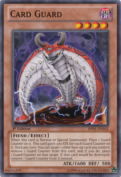 Card Guard [BP01-EN162] Common | Dragon's Lair Comics and Fantasy Houston TX
