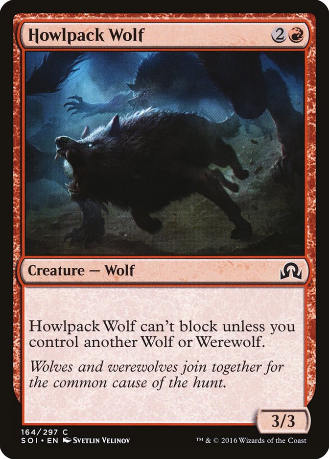 Howlpack Wolf [Shadows over Innistrad] | Dragon's Lair Comics and Fantasy Houston TX