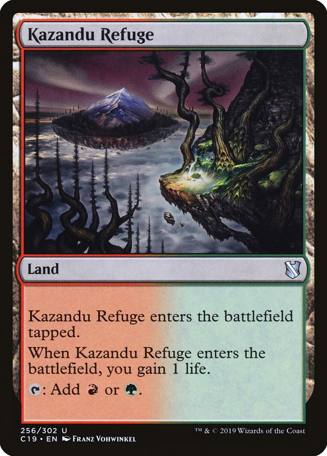 Kazandu Refuge [Commander 2019] | Dragon's Lair Comics and Fantasy Houston TX