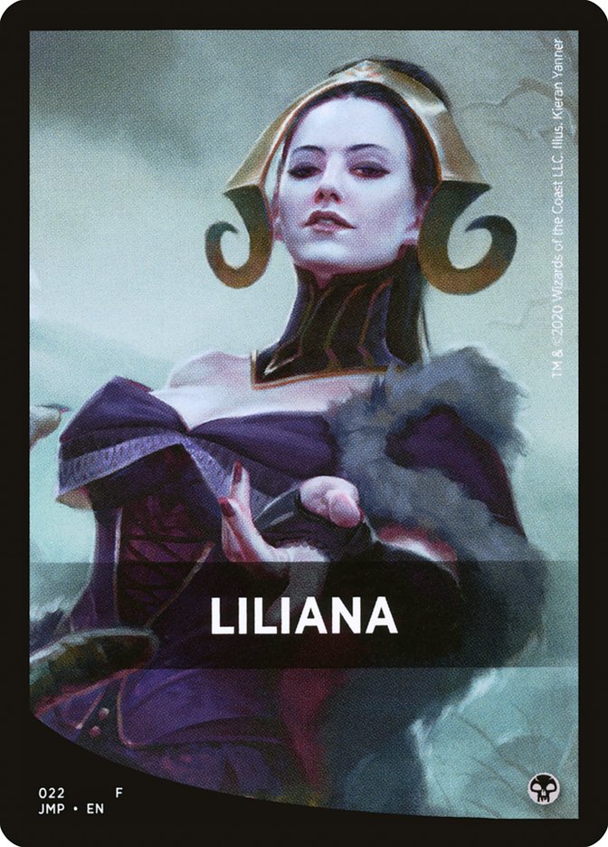 Liliana Theme Card [Jumpstart Front Cards] | Dragon's Lair Comics and Fantasy Houston TX