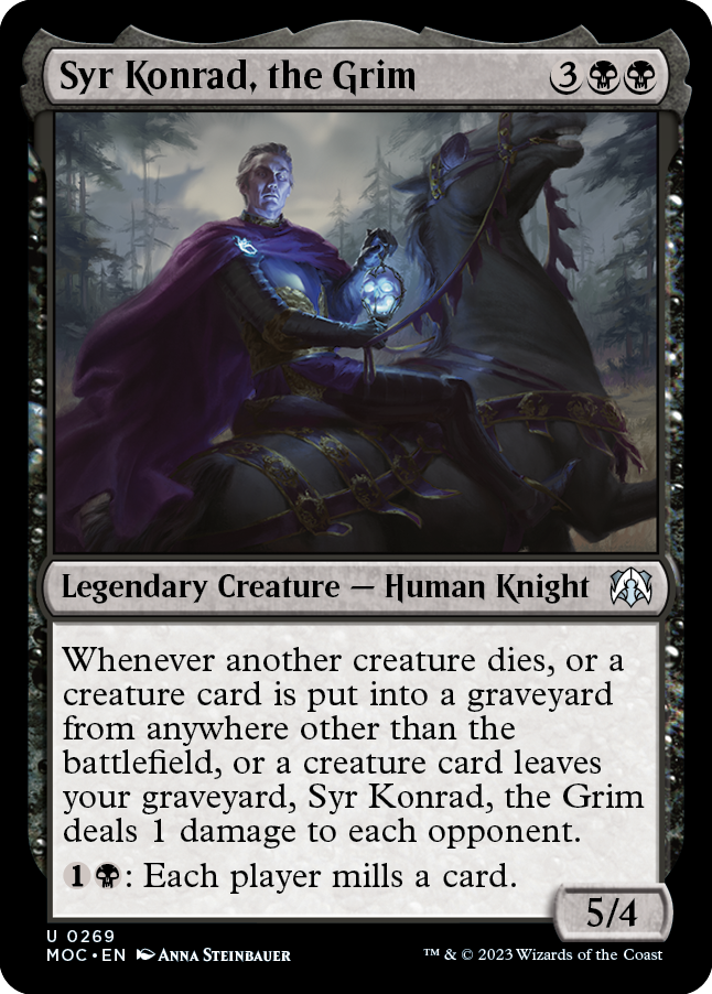 Syr Konrad, the Grim [March of the Machine Commander] | Dragon's Lair Comics and Fantasy Houston TX