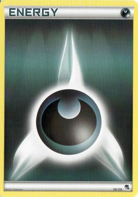 Darkness Energy (10/30) [Black & White: Trainer Kit - Zoroark] | Dragon's Lair Comics and Fantasy Houston TX