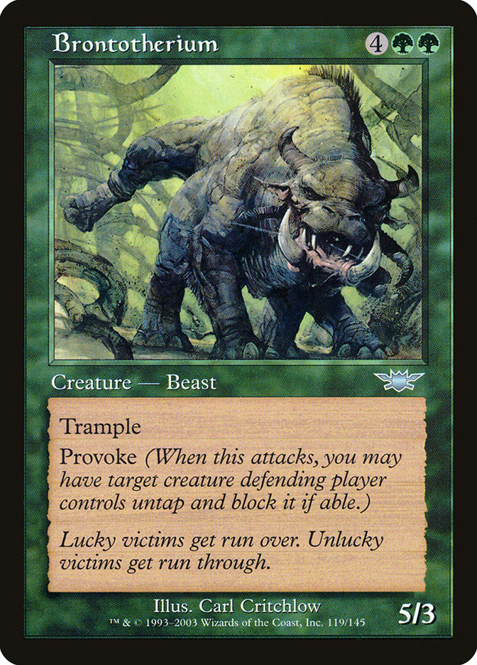 Brontotherium [Legions] | Dragon's Lair Comics and Fantasy Houston TX