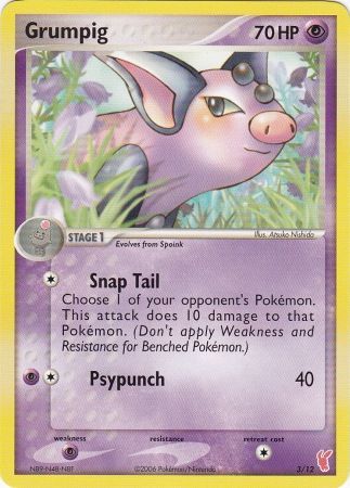 Grumpig (3/12) [EX: Trainer Kit 2 - Plusle] | Dragon's Lair Comics and Fantasy Houston TX