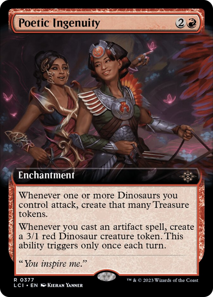 Poetic Ingenuity (Extended Art) [The Lost Caverns of Ixalan] | Dragon's Lair Comics and Fantasy Houston TX