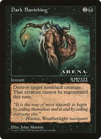 Dark Banishing (Oversized) [Oversize Cards] | Dragon's Lair Comics and Fantasy Houston TX
