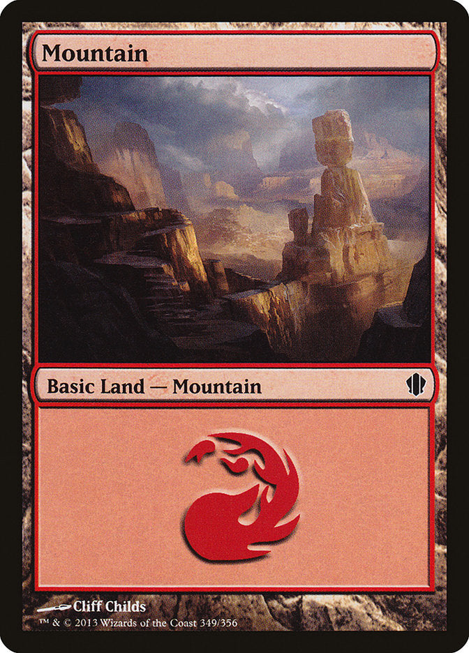 Mountain (349) [Commander 2013] | Dragon's Lair Comics and Fantasy Houston TX
