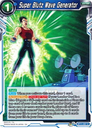 Super Blutz Wave Generator (BT11-057) [Vermilion Bloodline] | Dragon's Lair Comics and Fantasy Houston TX
