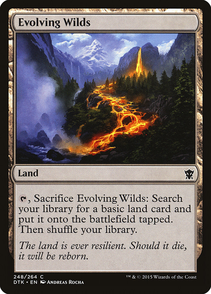 Evolving Wilds [Dragons of Tarkir] | Dragon's Lair Comics and Fantasy Houston TX