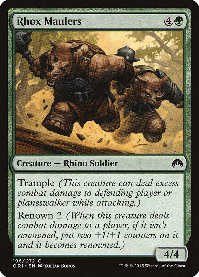 Rhox Maulers [Magic Origins] | Dragon's Lair Comics and Fantasy Houston TX