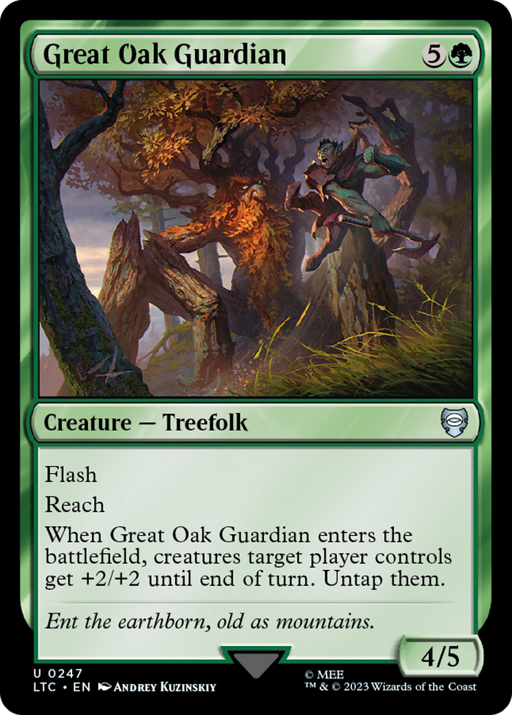 Great Oak Guardian [The Lord of the Rings: Tales of Middle-Earth Commander] | Dragon's Lair Comics and Fantasy Houston TX