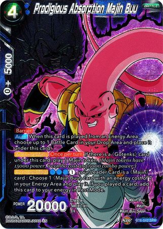 Prodigious Absorption Majin Buu (SPR) (BT6-042) [Destroyer Kings] | Dragon's Lair Comics and Fantasy Houston TX