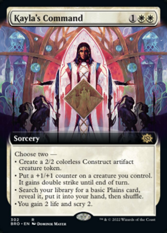 Kayla's Command (Extended Art) [The Brothers' War] | Dragon's Lair Comics and Fantasy Houston TX