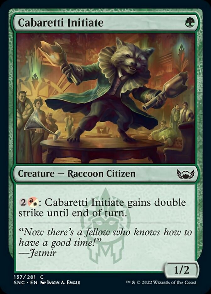 Cabaretti Initiate [Streets of New Capenna] | Dragon's Lair Comics and Fantasy Houston TX