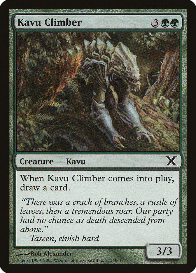 Kavu Climber [Tenth Edition] | Dragon's Lair Comics and Fantasy Houston TX
