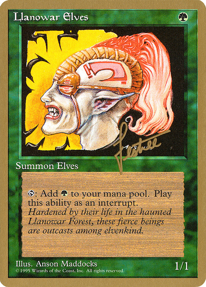 Llanowar Elves (Bertrand Lestree) [Pro Tour Collector Set] | Dragon's Lair Comics and Fantasy Houston TX