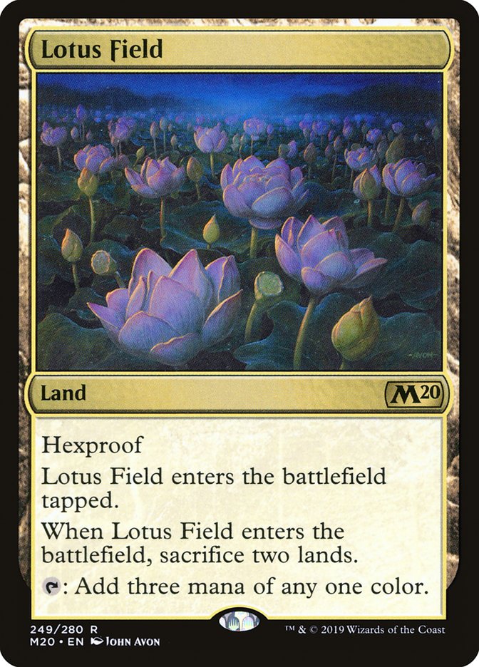 Lotus Field [Core Set 2020] | Dragon's Lair Comics and Fantasy Houston TX