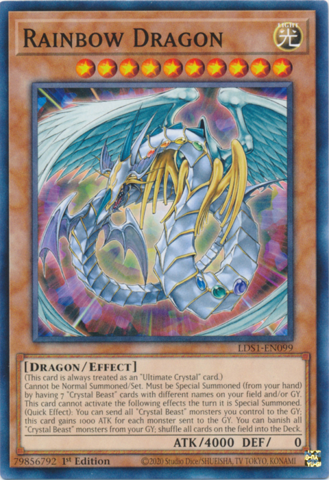 Rainbow Dragon [LDS1-EN099] Common | Dragon's Lair Comics and Fantasy Houston TX