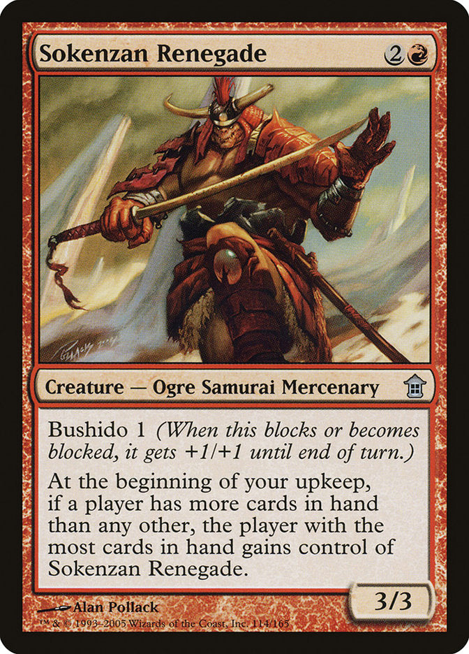 Sokenzan Renegade [Saviors of Kamigawa] | Dragon's Lair Comics and Fantasy Houston TX