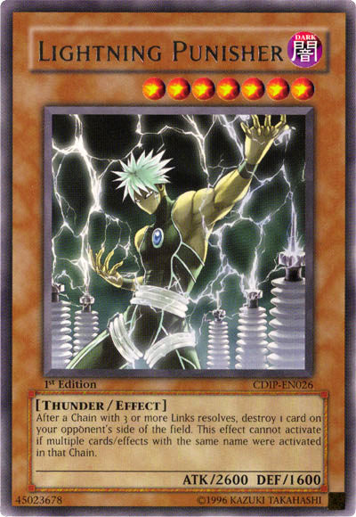 Lightning Punisher [CDIP-EN026] Rare | Dragon's Lair Comics and Fantasy Houston TX