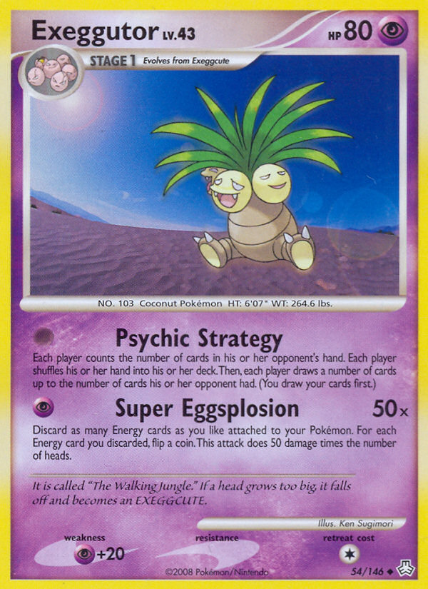 Exeggutor (54/146) [Diamond & Pearl: Legends Awakened] | Dragon's Lair Comics and Fantasy Houston TX