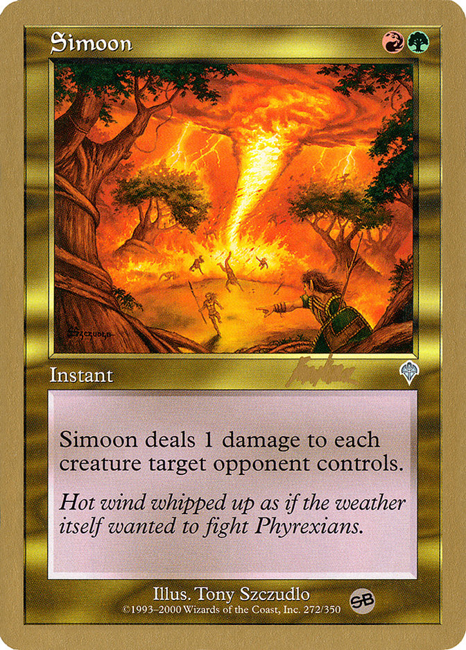 Simoon (Brian Kibler) (SB) [World Championship Decks 2002] | Dragon's Lair Comics and Fantasy Houston TX