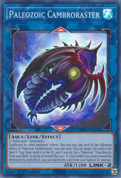 Paleozoic Cambroraster [MP22-EN088] Super Rare | Dragon's Lair Comics and Fantasy Houston TX