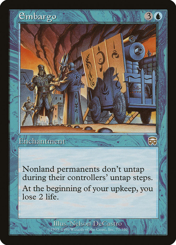 Embargo [Mercadian Masques] | Dragon's Lair Comics and Fantasy Houston TX