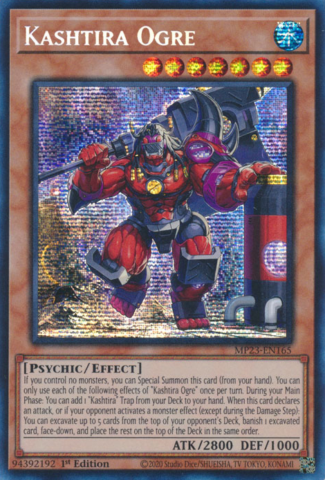 Kashtira Ogre [MP23-EN165] Prismatic Secret Rare | Dragon's Lair Comics and Fantasy Houston TX