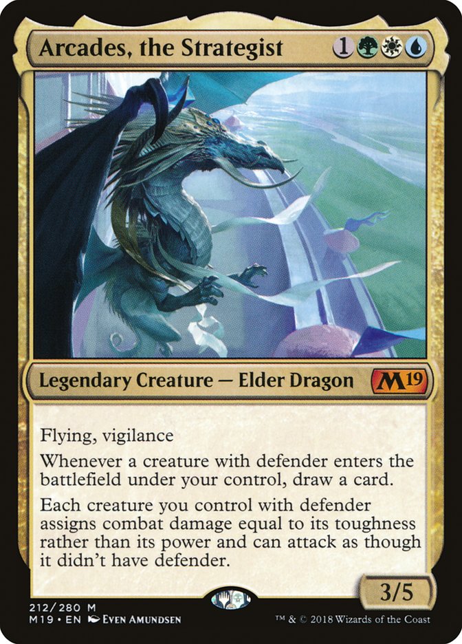 Arcades, the Strategist [Core Set 2019] | Dragon's Lair Comics and Fantasy Houston TX