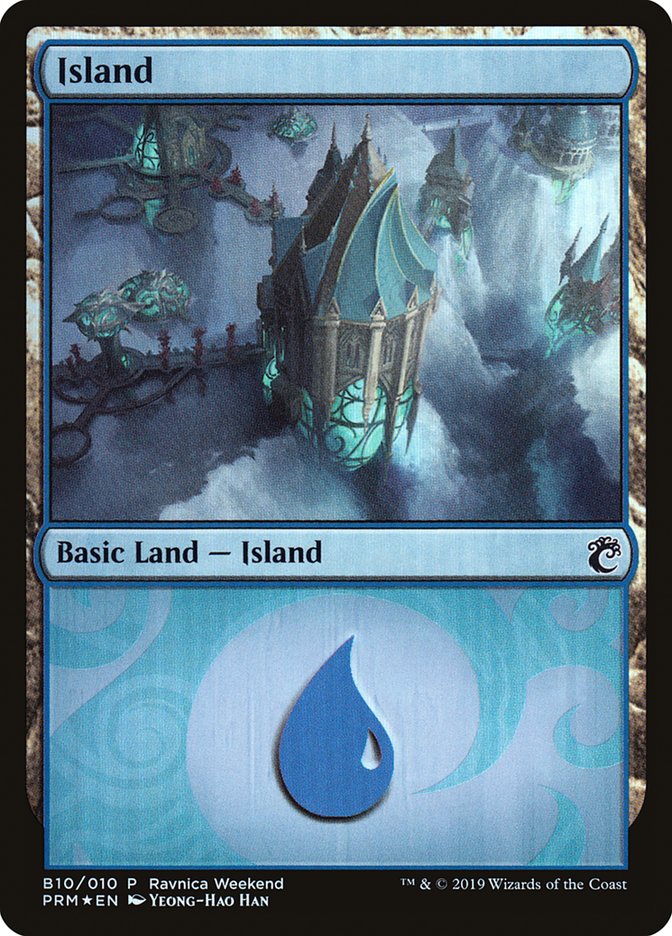 Island (B10) [Ravnica Allegiance Guild Kit] | Dragon's Lair Comics and Fantasy Houston TX