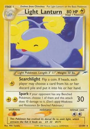 Light Lanturn (23/105) [Neo Destiny Unlimited] | Dragon's Lair Comics and Fantasy Houston TX