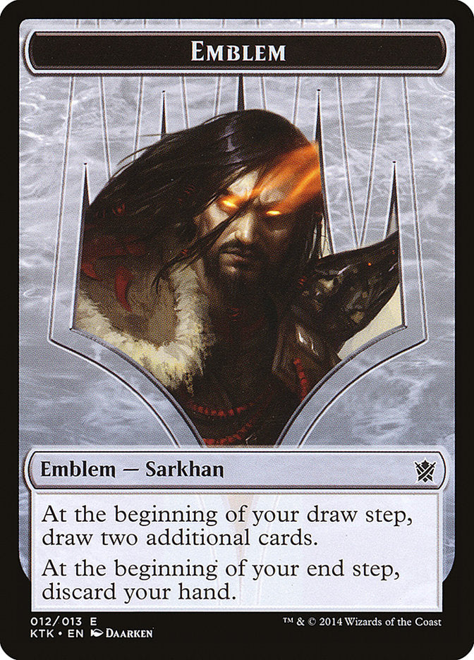 Sarkhan, the Dragonspeaker Emblem [Khans of Tarkir Tokens] | Dragon's Lair Comics and Fantasy Houston TX