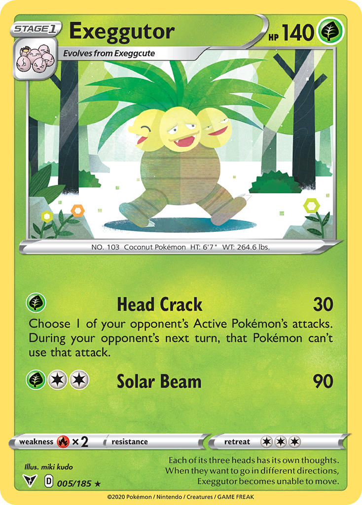 Exeggutor (005/185) [Sword & Shield: Vivid Voltage] | Odin's Place