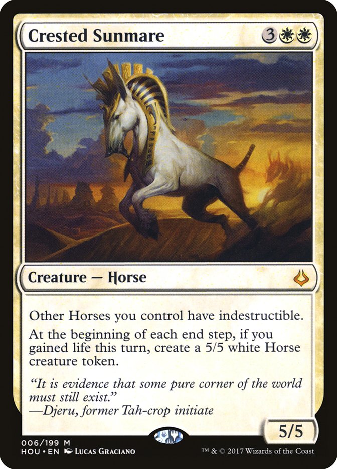 Crested Sunmare [Hour of Devastation] | Dragon's Lair Comics and Fantasy Houston TX