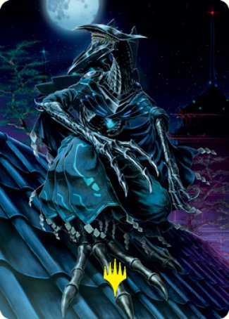 Jin-Gitaxias, Progress Tyrant Art Card (Gold-Stamped Signature) [Kamigawa: Neon Dynasty Art Series] | Dragon's Lair Comics and Fantasy Houston TX