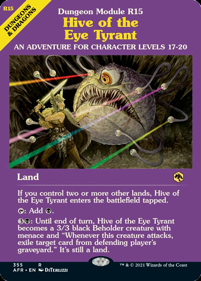 Hive of the Eye Tyrant (Dungeon Module) [Dungeons & Dragons: Adventures in the Forgotten Realms] | Dragon's Lair Comics and Fantasy Houston TX