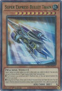 Super Express Bullet Train (Green) [LDS2-EN121] Ultra Rare | Dragon's Lair Comics and Fantasy Houston TX