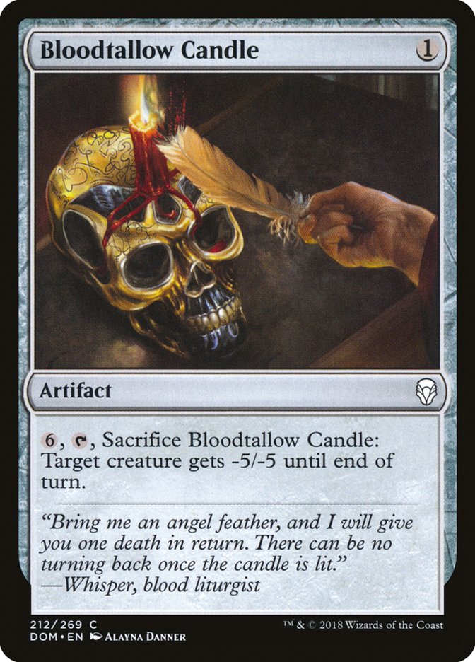 Bloodtallow Candle [Dominaria] | Dragon's Lair Comics and Fantasy Houston TX