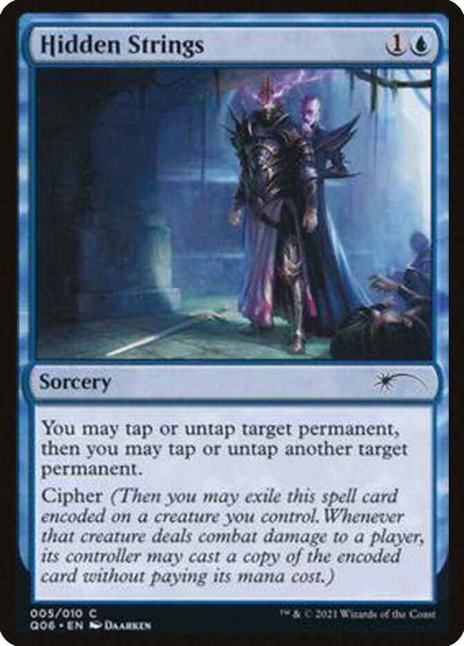 Hidden Strings [Pioneer Challenger Decks 2021] | Dragon's Lair Comics and Fantasy Houston TX