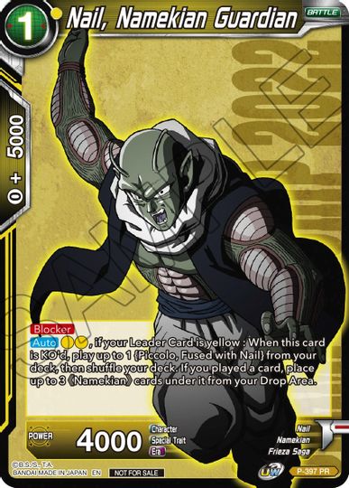 Nail, Namekian Guardian (P-397) [Promotion Cards] | Dragon's Lair Comics and Fantasy Houston TX